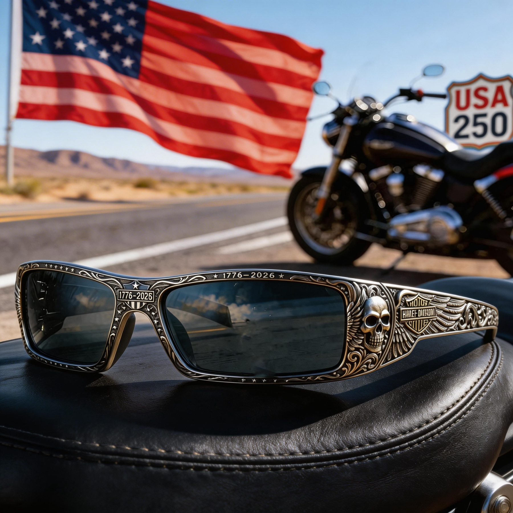 USA 250 Style Pattern Sunglasses