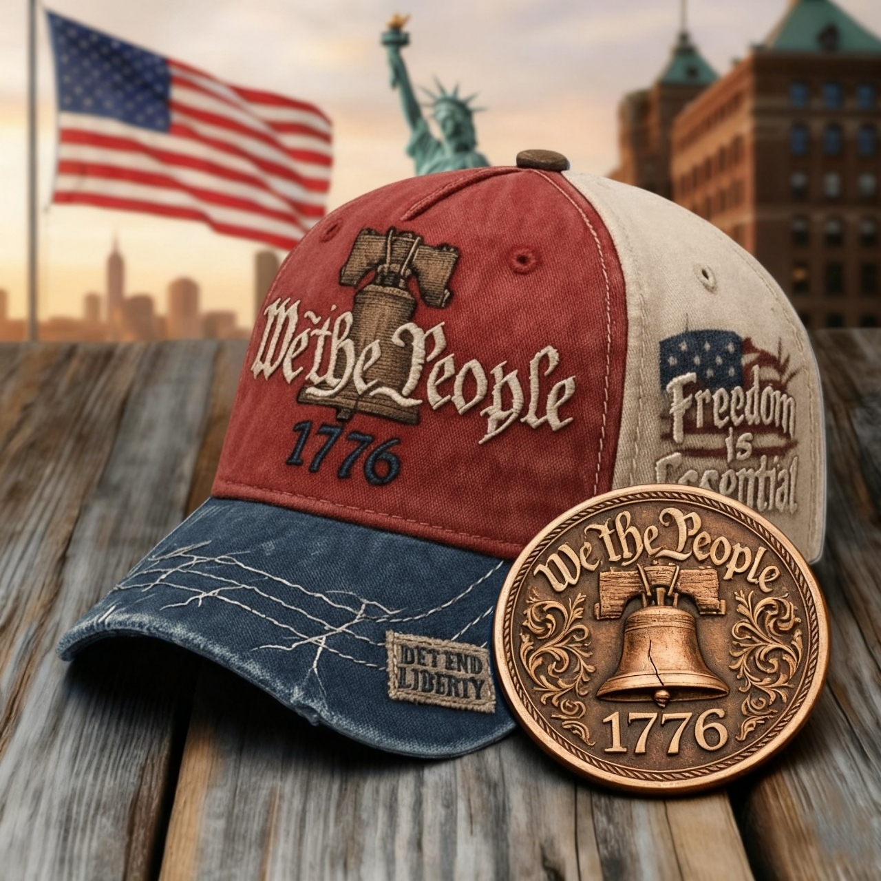 Last Day Only $19.99United States 250th Anniversary CapFree Gifts