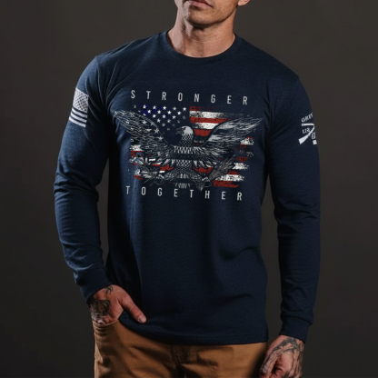 [STRONGER TOGETHER] COTTON BLEND SHIRT