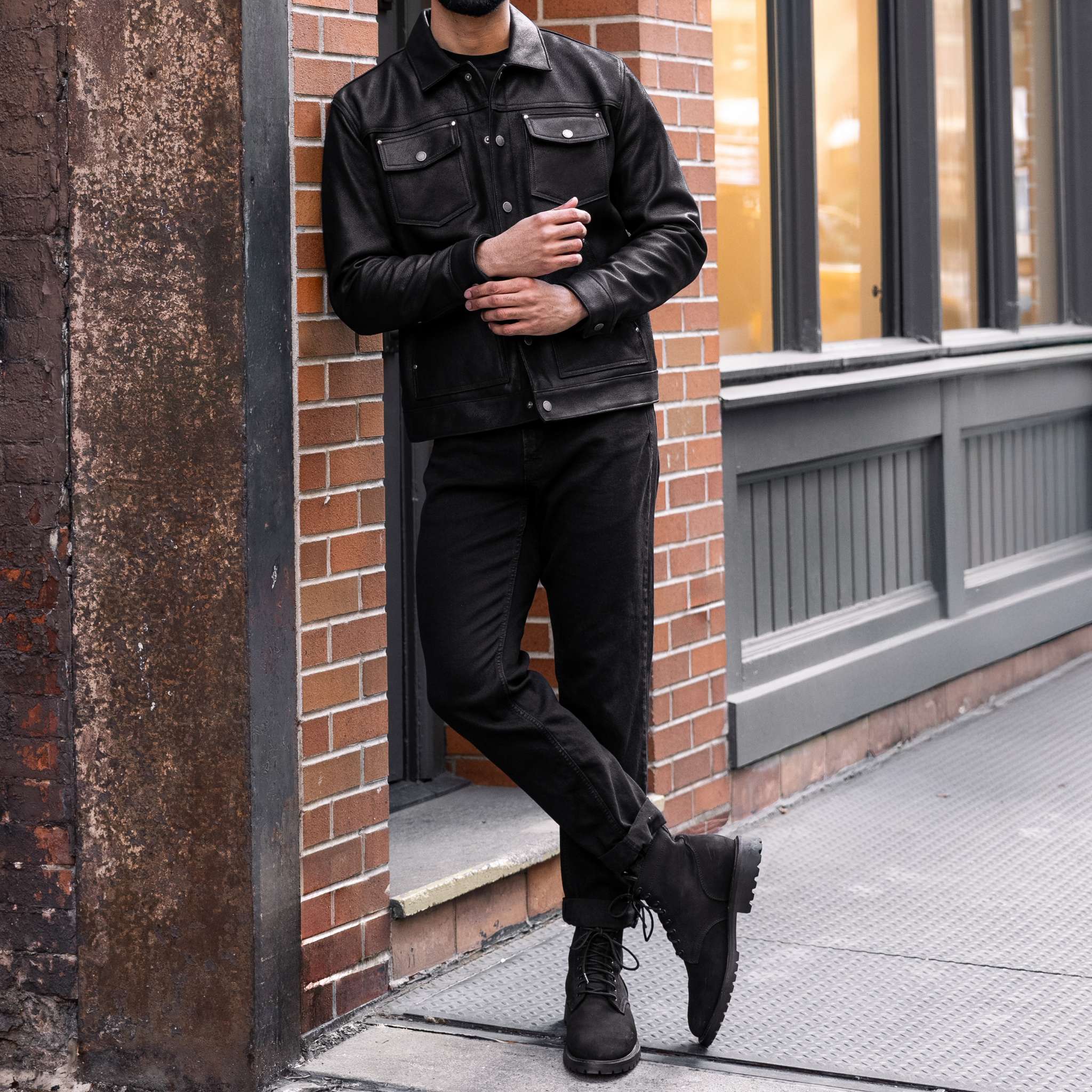 Roughout Cruiser Jacket | Black