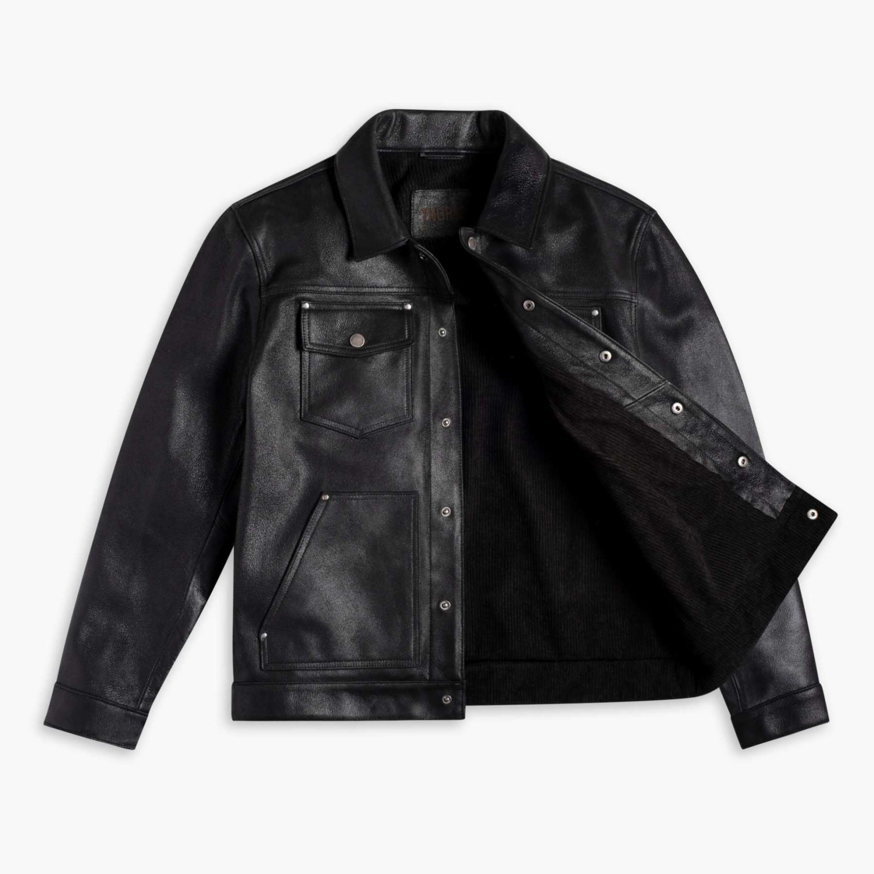 Roughout Cruiser Jacket | Black