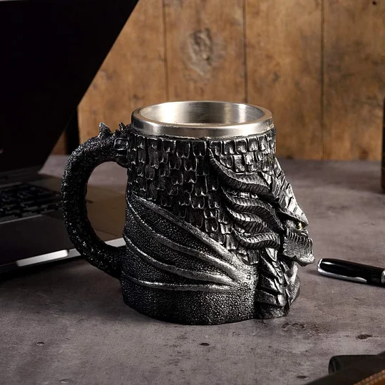 Medieval Dragon Beer Mug