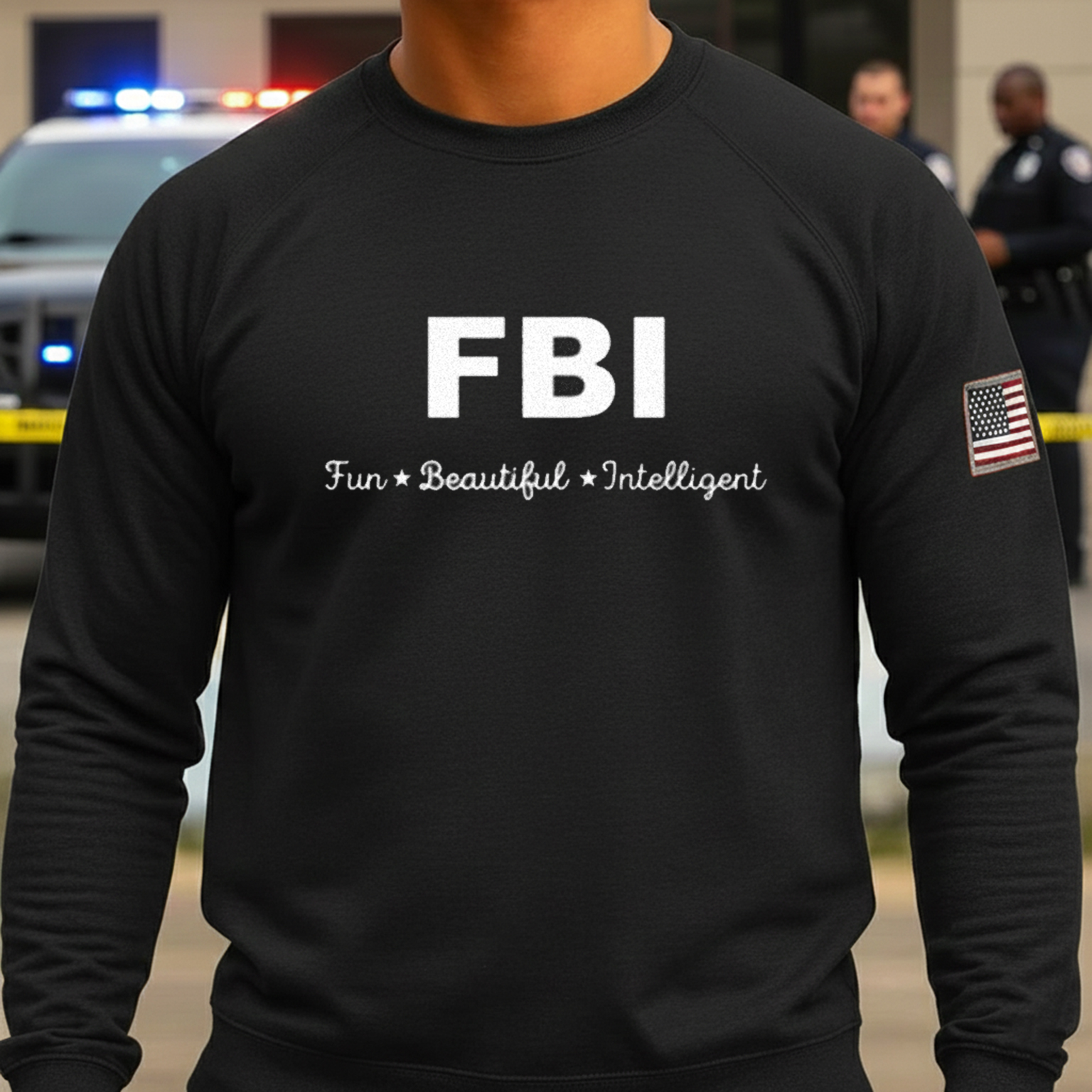 FBI Fun Beautiful Intelligent T-Shirt by feeedbackartisan