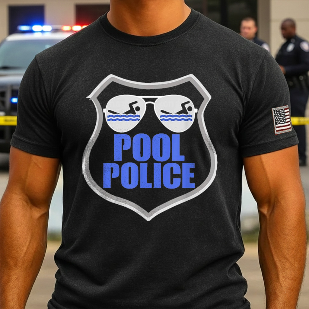 Pool Police Shirt FunnyLifeguarding Gift T forLifegua