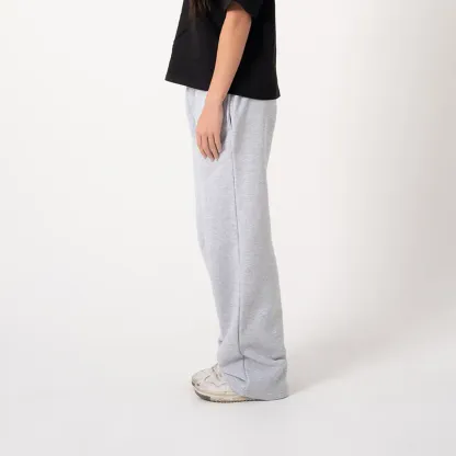 350 GSM 'Heather Grey' Fleece Sweatpants