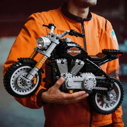 Harley-Davidson motorcycle building blocks