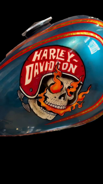 motorcycle gas tank decal 