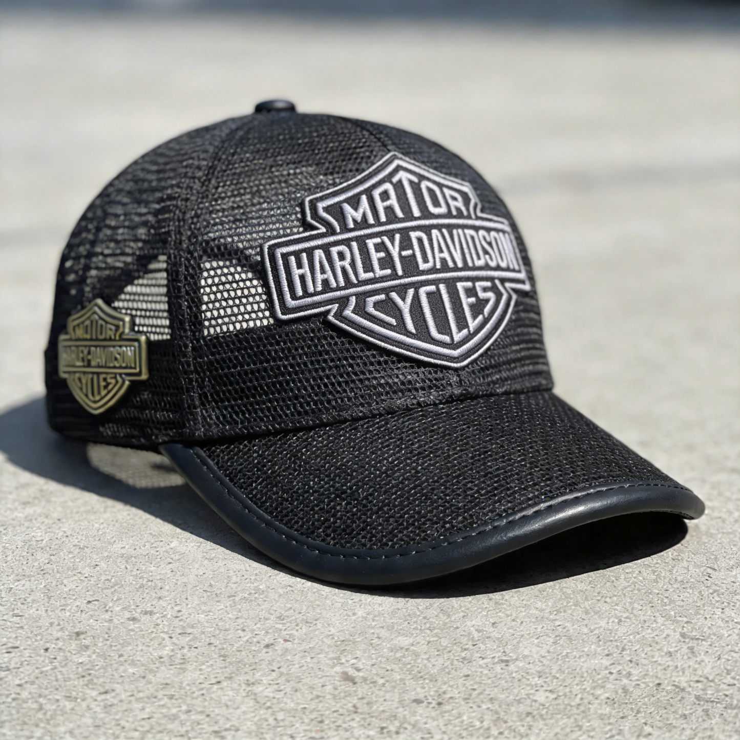 Biker Style Baseball Cap