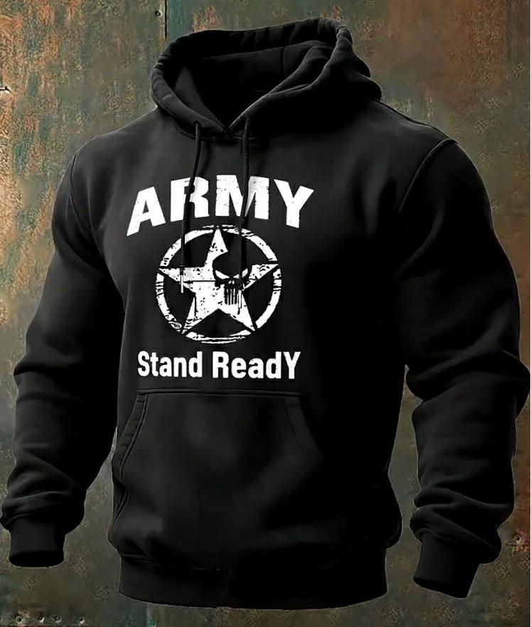 U.S. Army Honor Hoodie - "Stand Ready" 