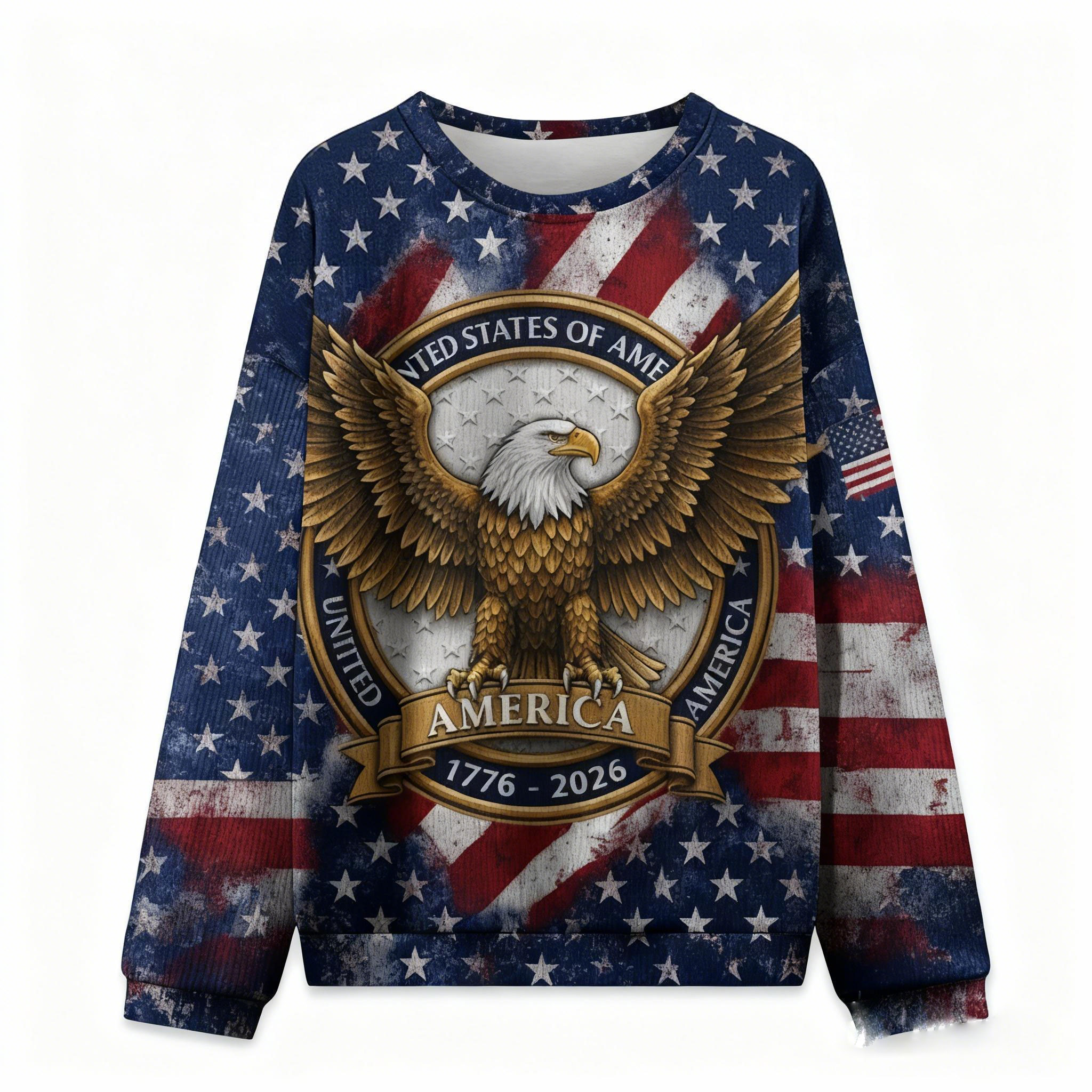 [Copy]United States 250th Anniversary Eagle Leather Jacket