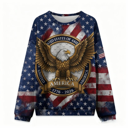 [Copy]United States 250th Anniversary Eagle Leather Jacket