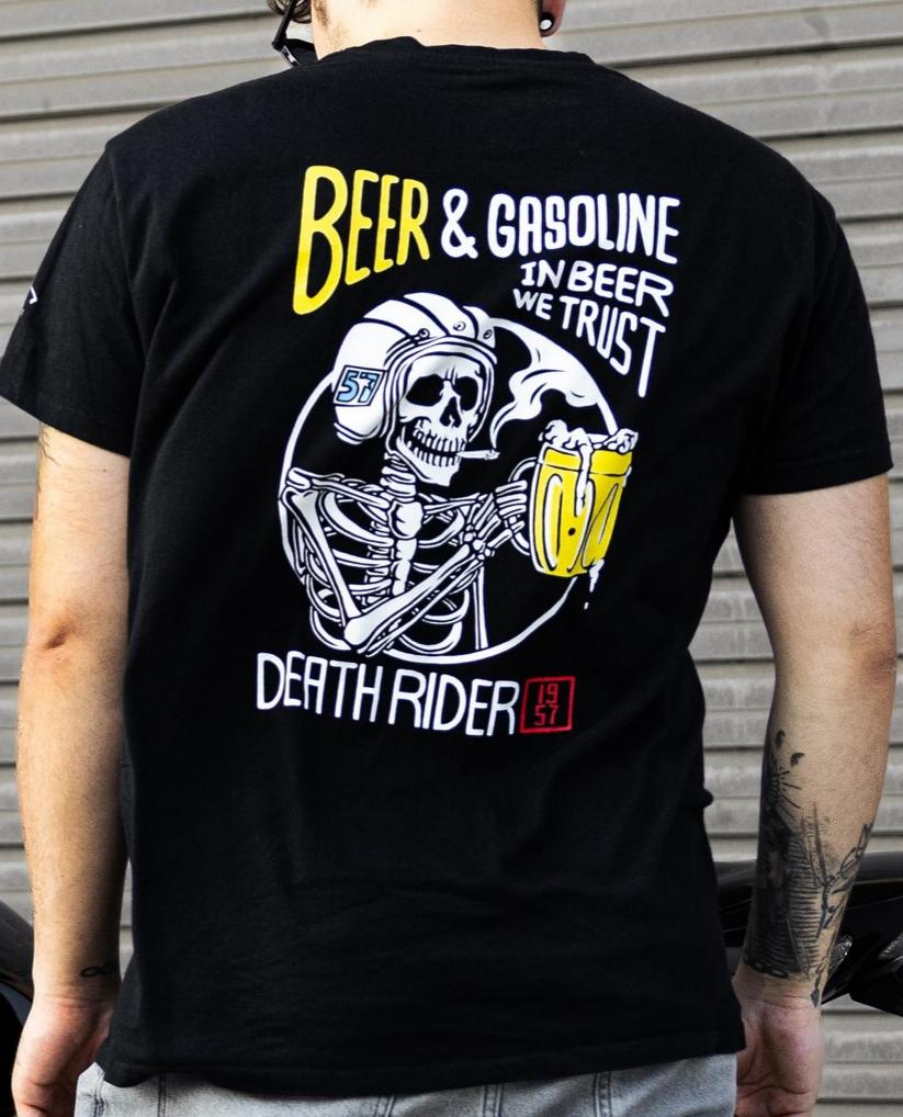 Vintage Death Rider Motorcycle T-Shirt