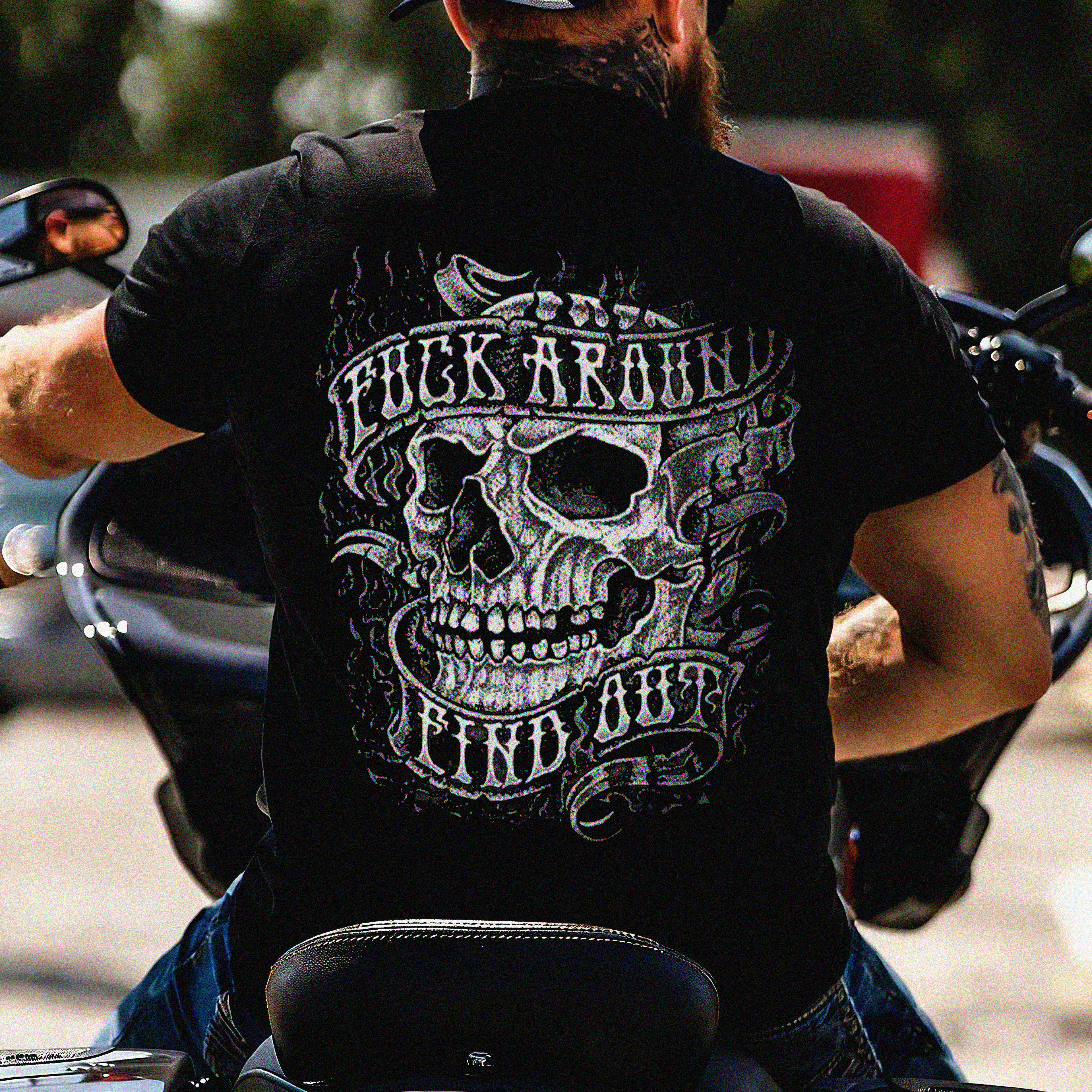 Vintage Death Rider Motorcycle T-Shirt