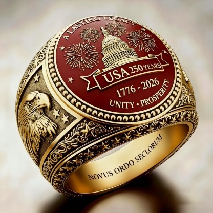 USA 250th Anniversary Ring 
