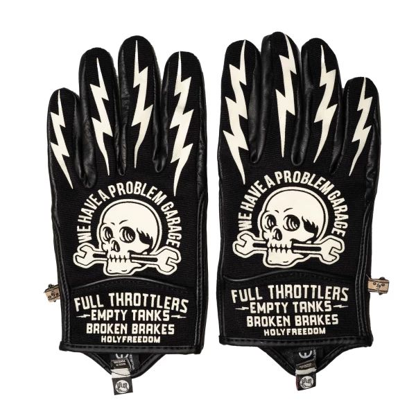 Vintage-Inspired Leather Work Gloves