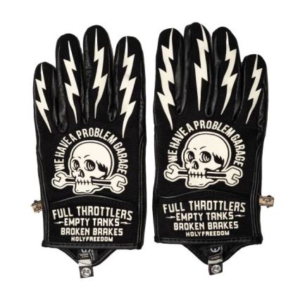 Vintage-Inspired Leather Work Gloves