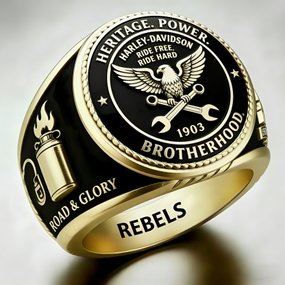 Rugged Biker Ring
