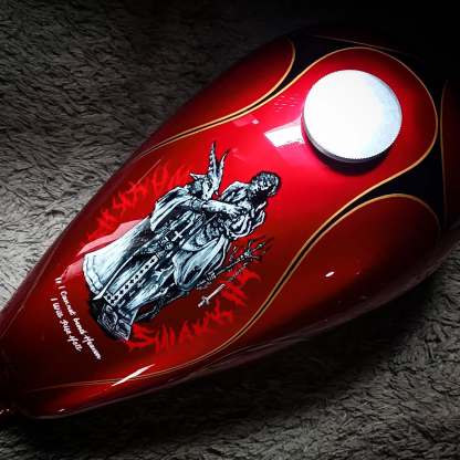 motorcycle gas tank decal 