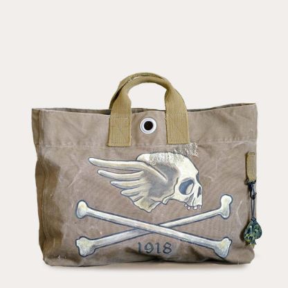 Vintage Military Canvas Carry Bag