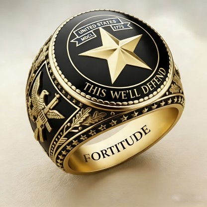 U.S. Army Ring: Forever Strong