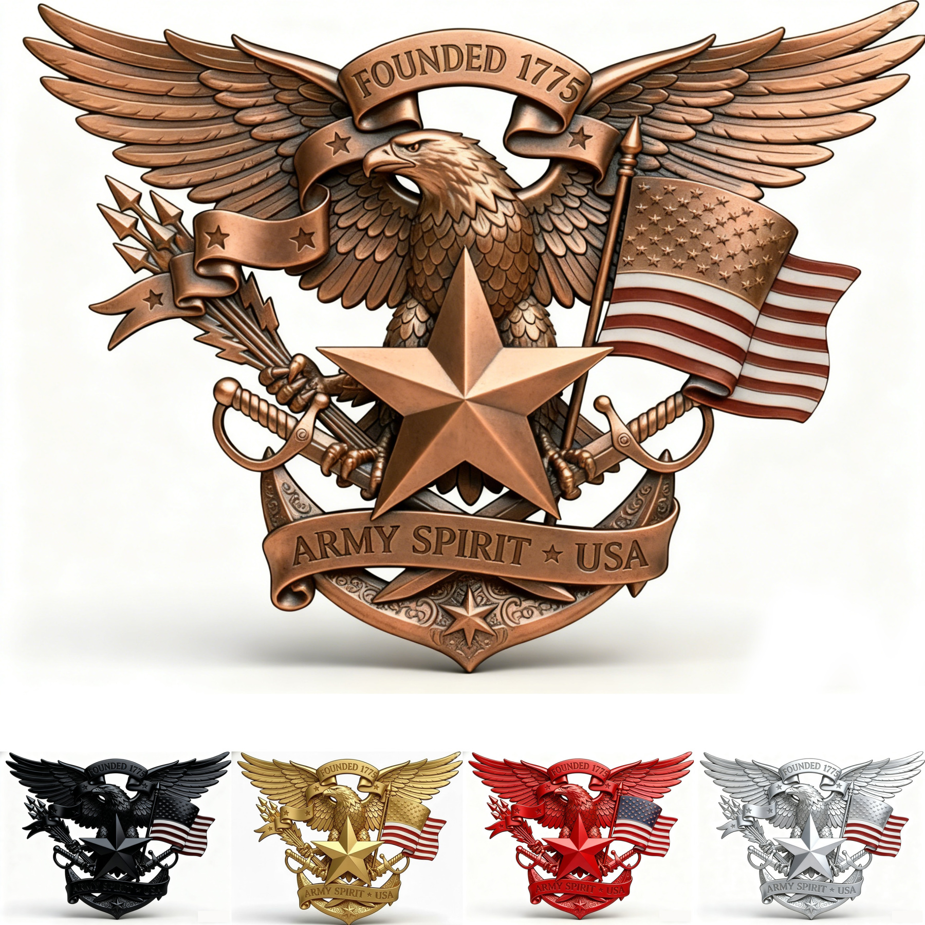 U.S. Army Spirit Car Decal