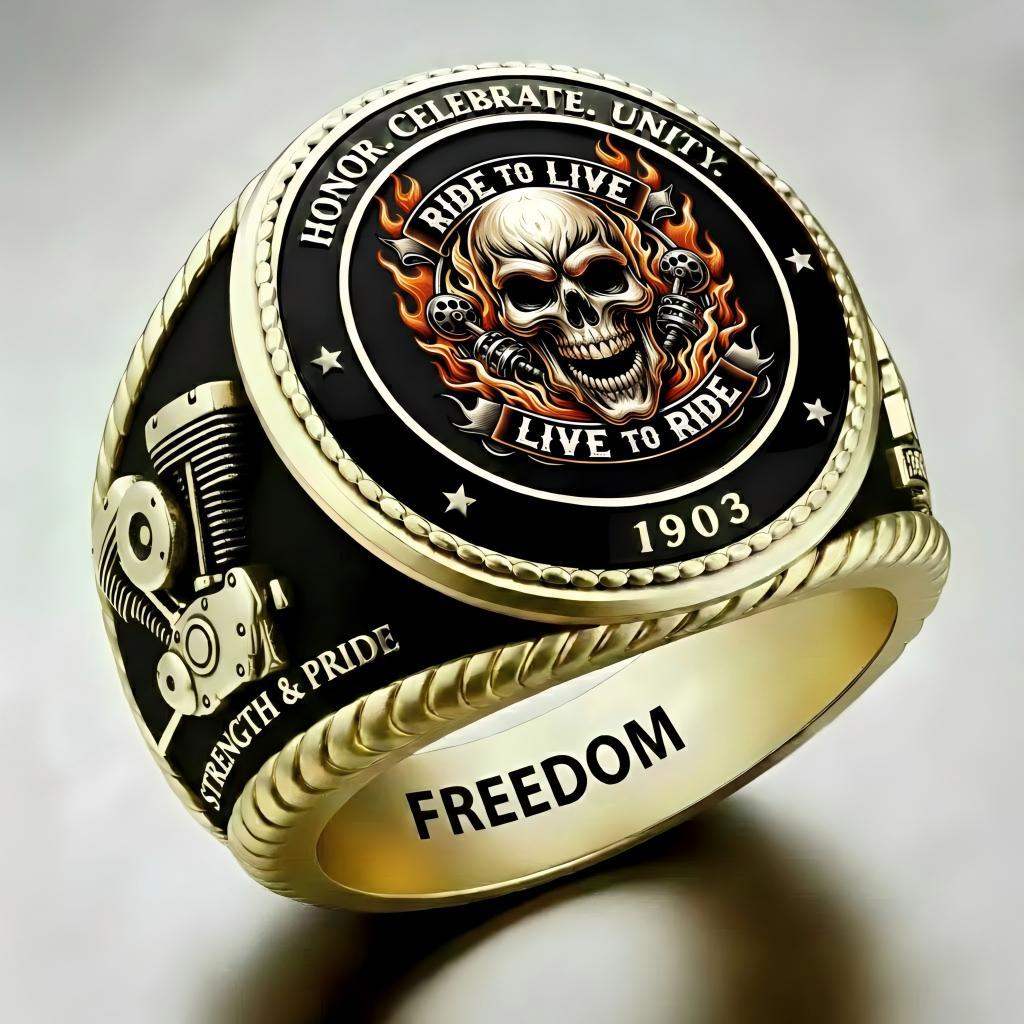 Old Fuckers Club �C Lifetime Member Ring