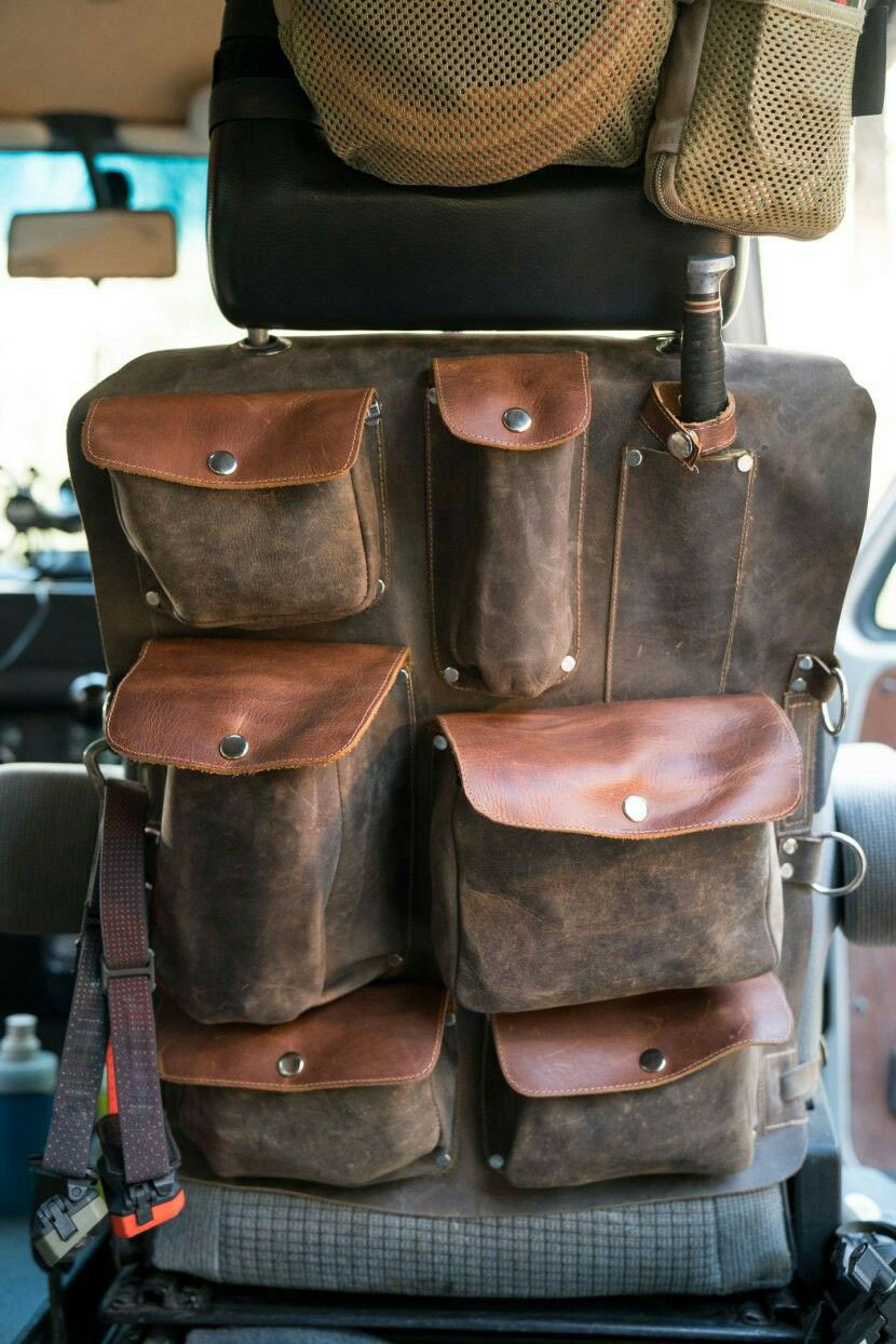 Multi-Function Car Seat Back Organizer | Utility Storage System for Drivers