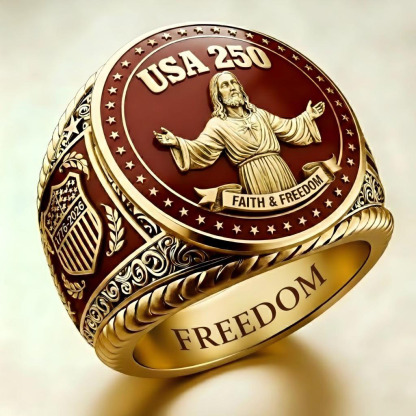1776-2026 America Jubilee Ring