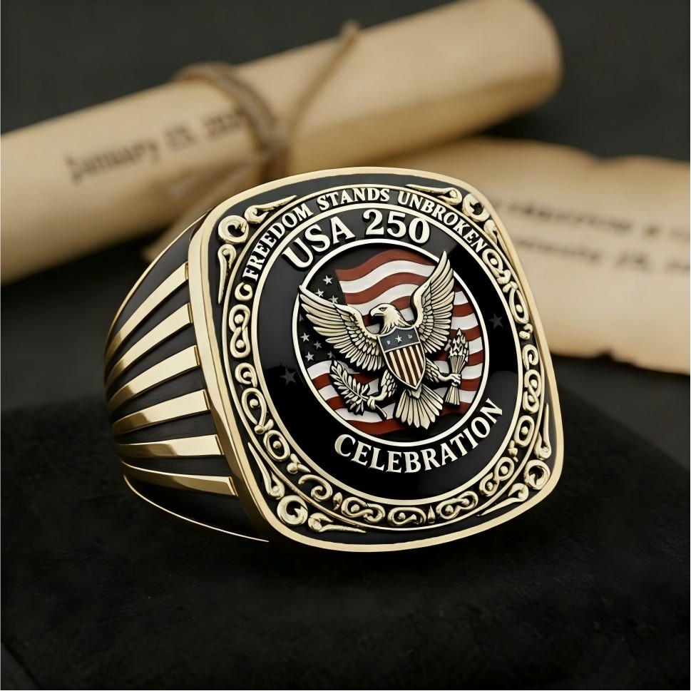 1776-2026 America Jubilee Ring