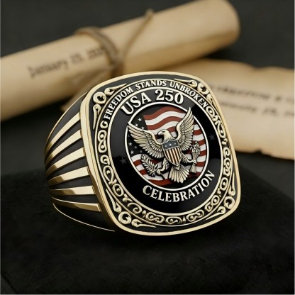 1776-2026 America Jubilee Ring