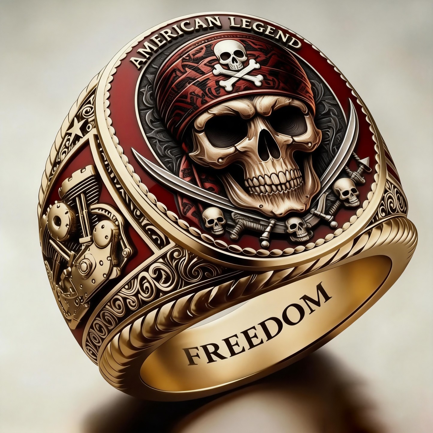 Old Fuckers Club �C Lifetime Member Ring