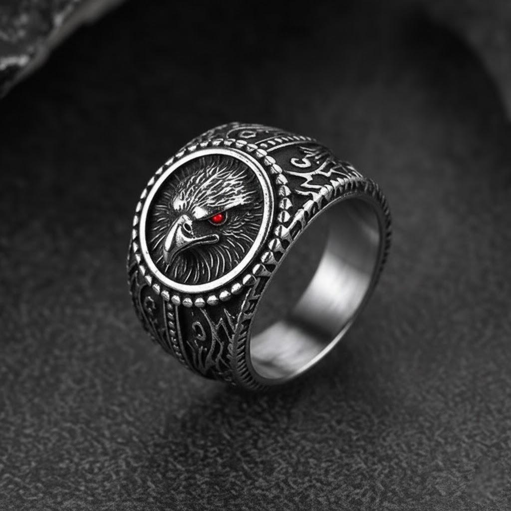 Rugged Biker Ring