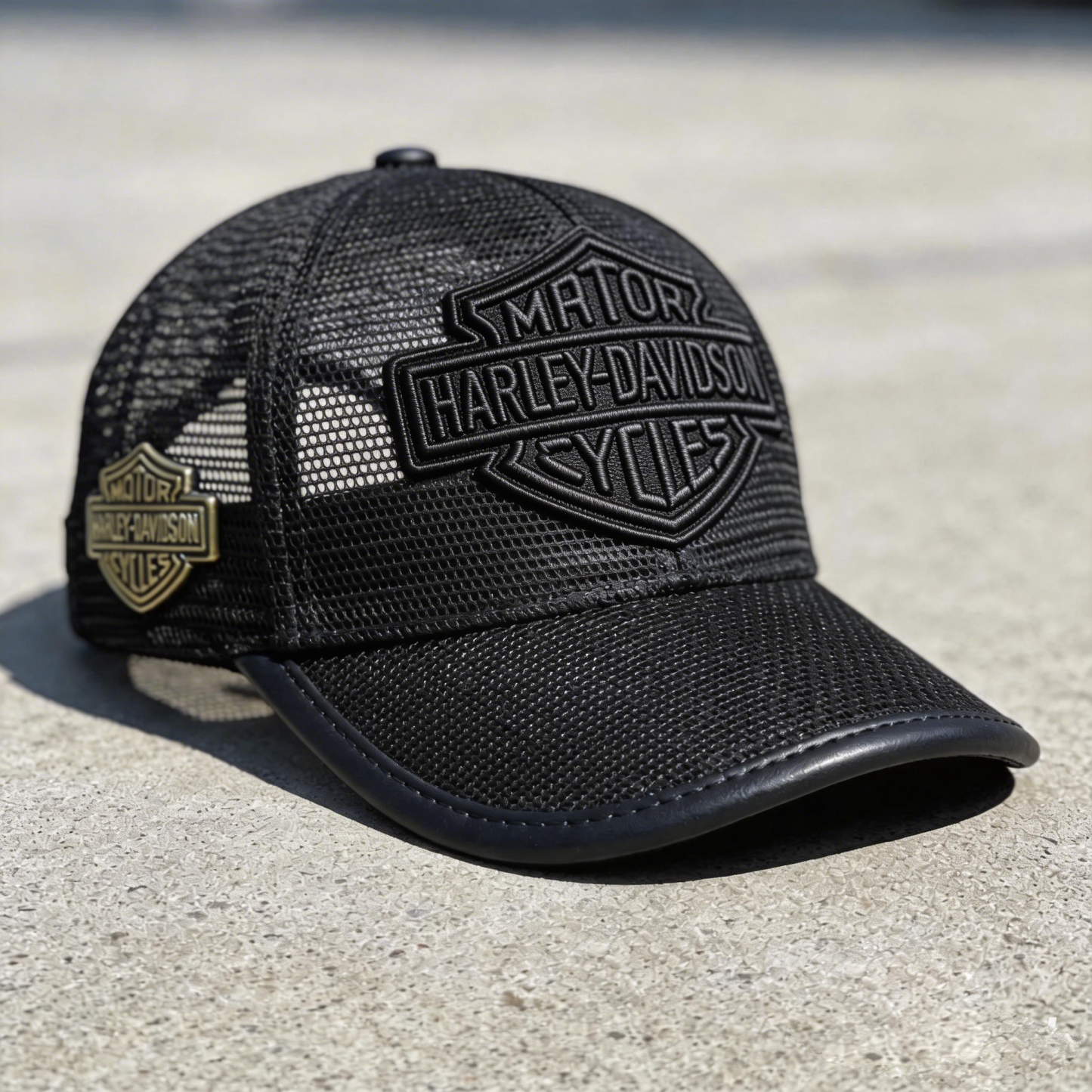 Harley Biker Style Baseball Cap