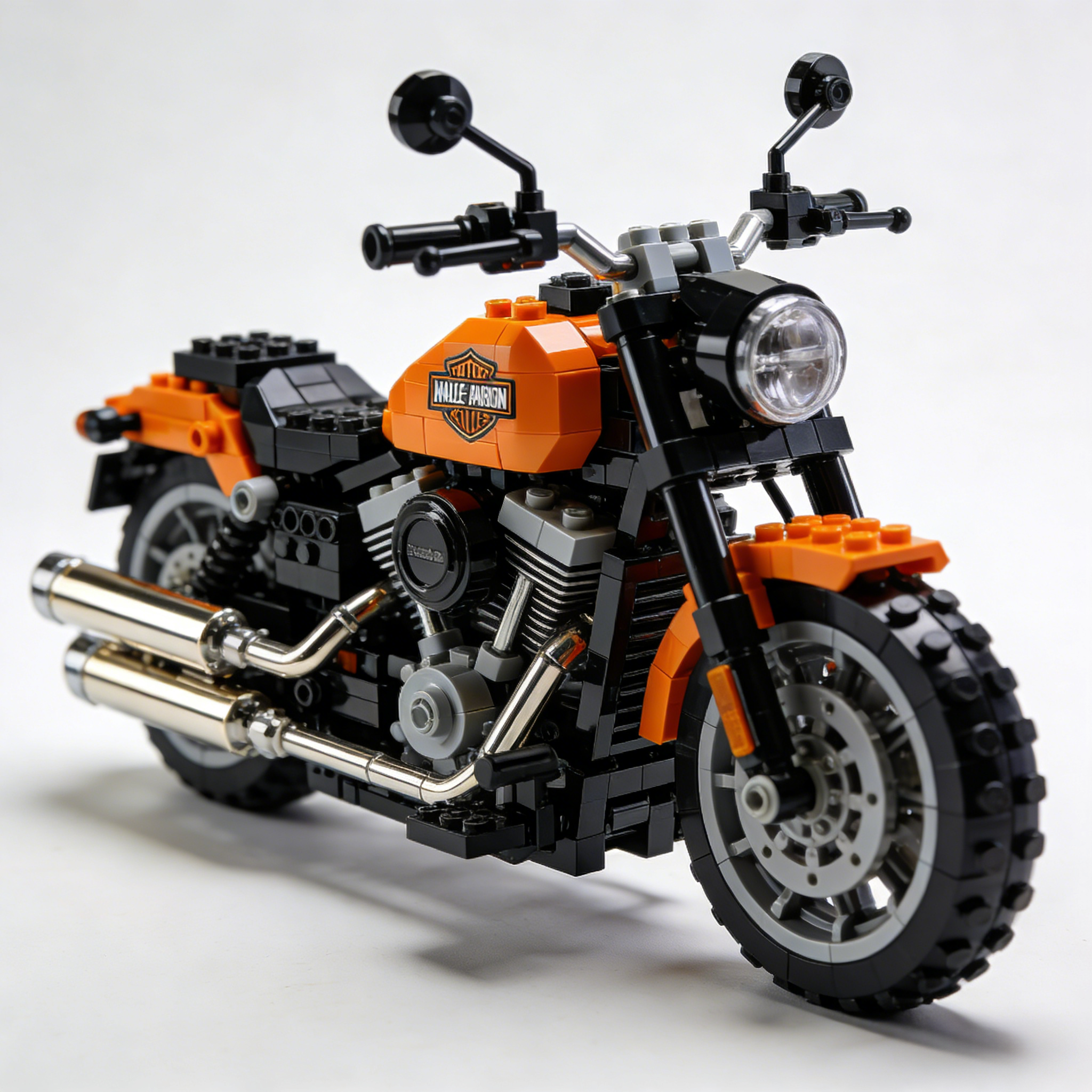 Harley-Davidson motorcycle building blocks