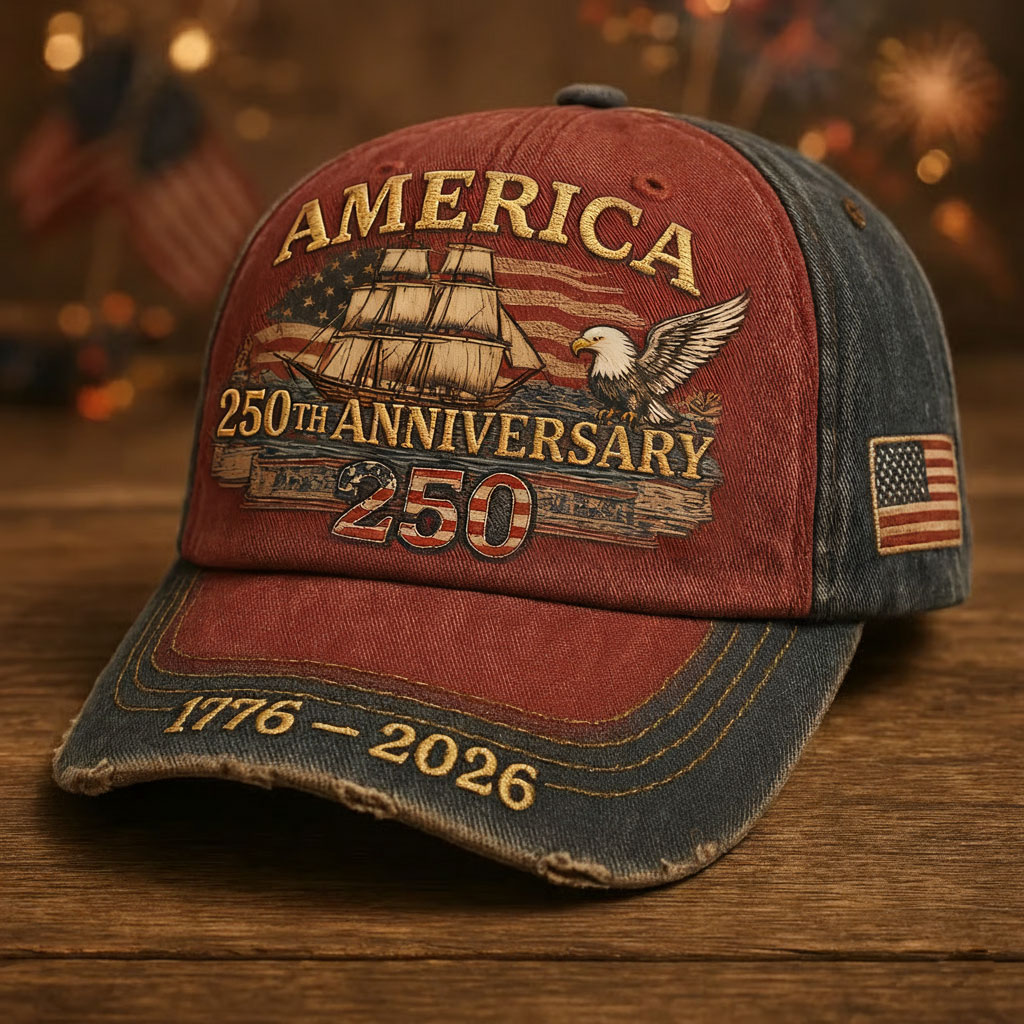 America 250th Anniversary Baseball Cap (1776 - 2026)