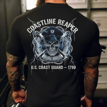 Born for the Coast – Reaper Skull U.S. Guard Shirt