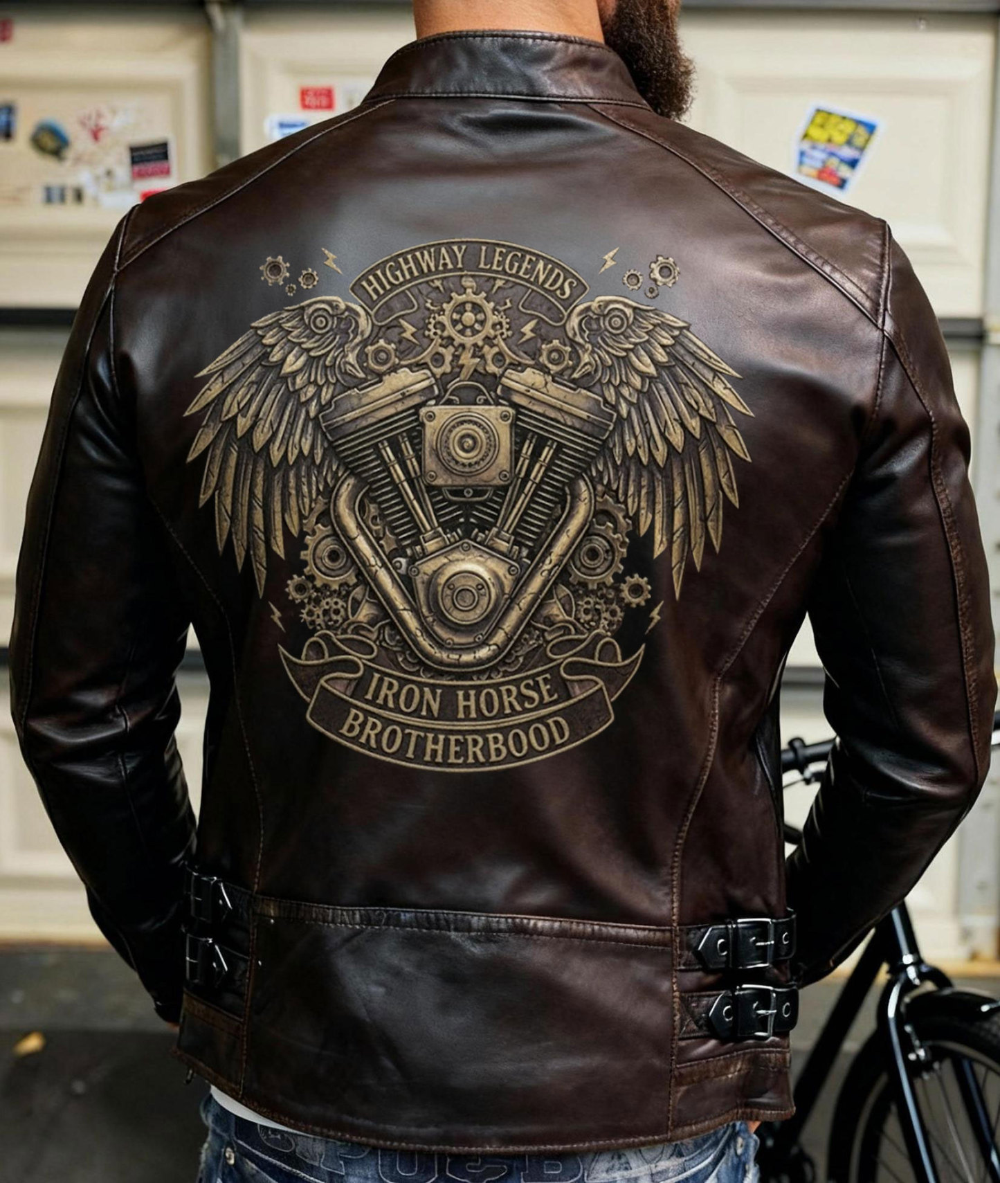 United States Marines 250th Anniversary Suede Jacket – Eagle, Globe &