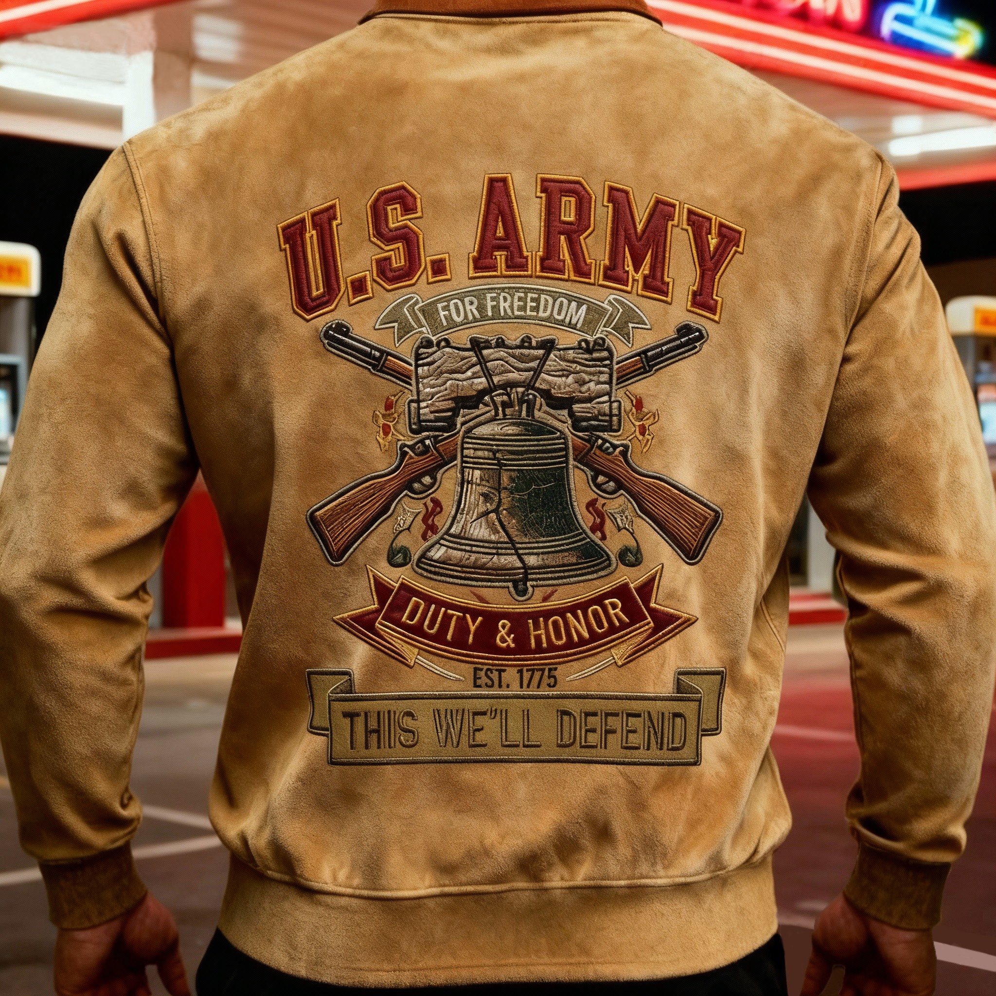 Liberty's Guardian: U.S. Army "This We'll Defend" Jacket