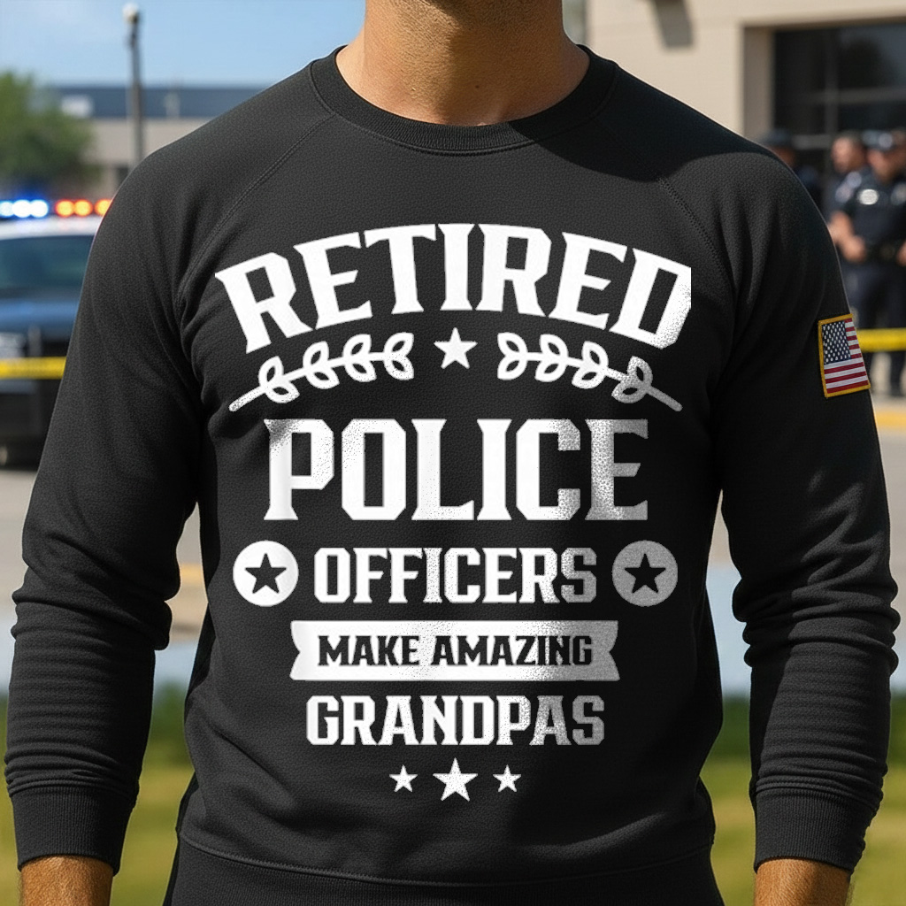 Retired Police OfhcersMake Amazing GrandpasRetiremen