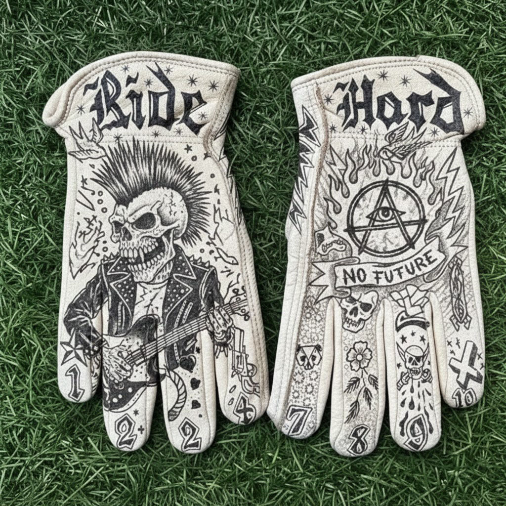 Rintage-Inspired Classic Everyday Style Gloves