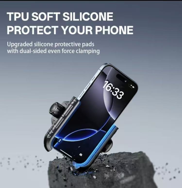 KEWIG M29  Bike Phone Mount, Aluminum Anti-Theft Handlebar Cell Phone Holder, 360° Rotation, One-Hand Quick Lock/Release for 5.2-7.2" iPhone & Android, Fits Bicycle, Scooter.phone holder for car car phone mount Motorcycle Accessories Motorcycle Stand