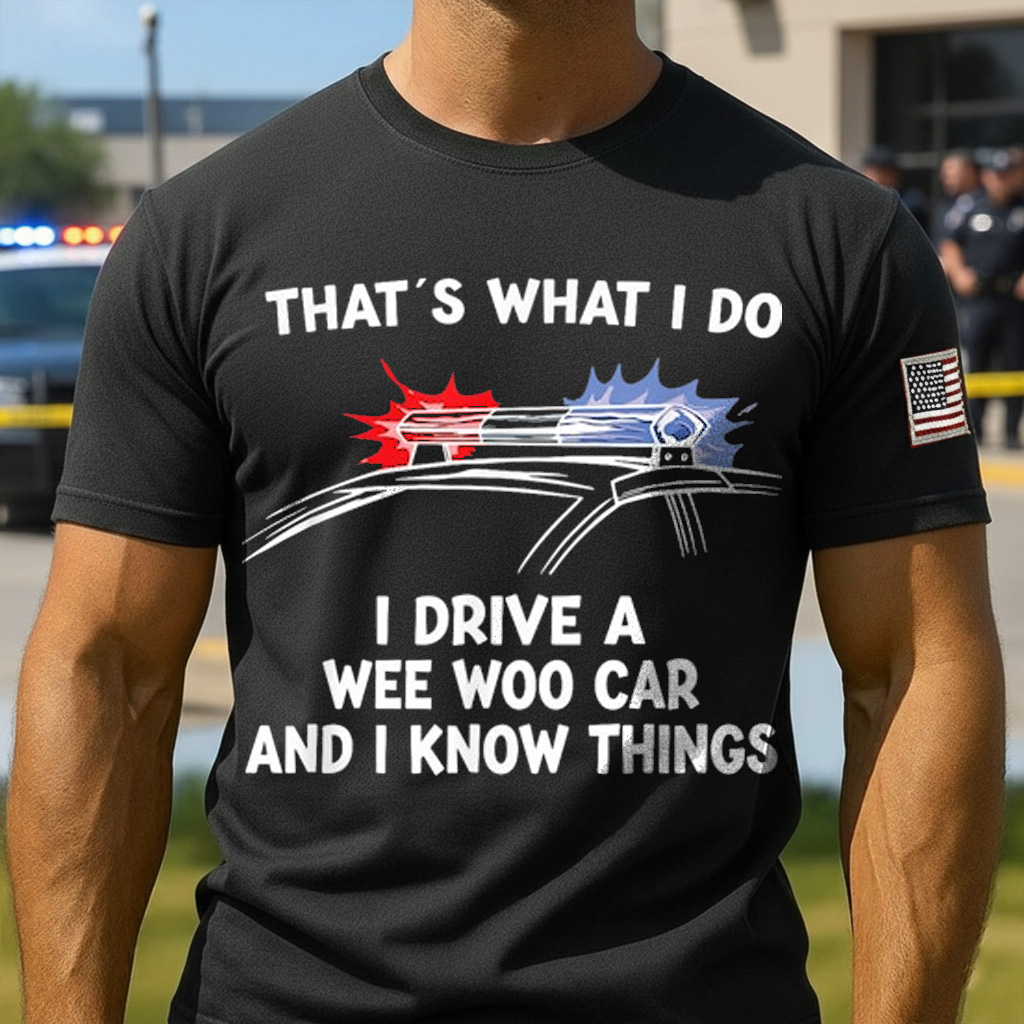 Thats What I Do I Drive A Wee Woo Car & I Know Things Police