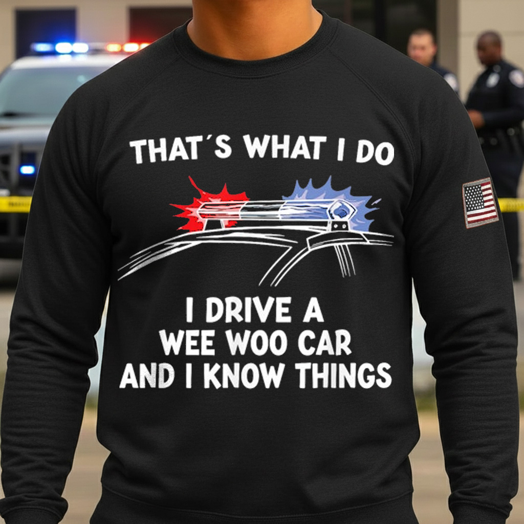 Thats What I Do I Drive A Wee Woo Car & I Know Things Police