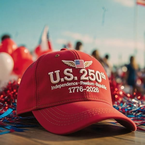 🔥Celebrates the U.S. 250th Anniversary Retro Washed Cap