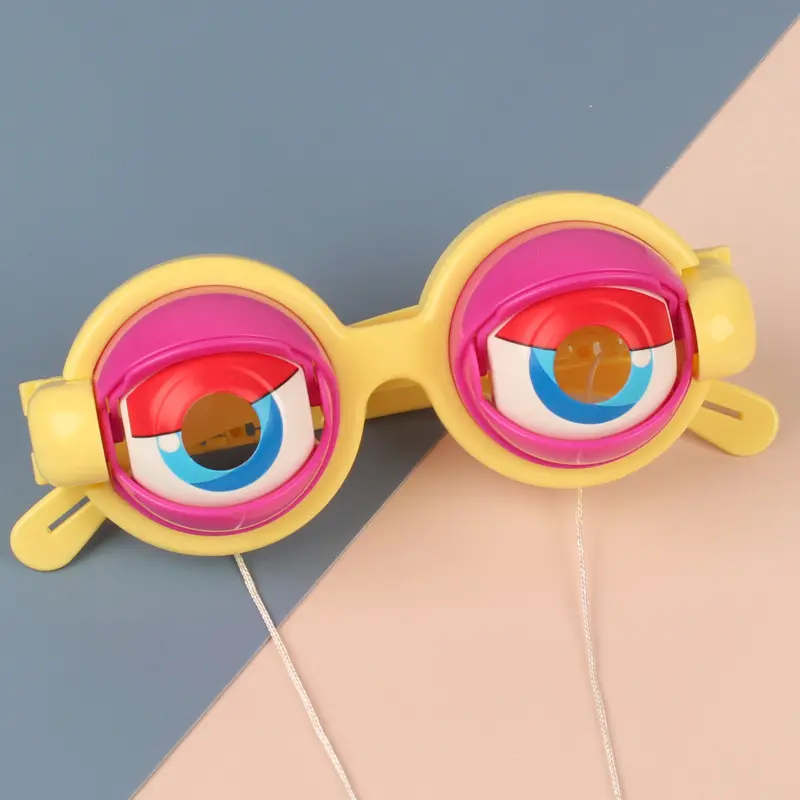 Crazy Eyes Fun and Quirky Glasses for Children Creative Prank Toy Ideal Easter Christmas Birthday Gift Novelty Funny Gadget Game Accessory Party Supplies