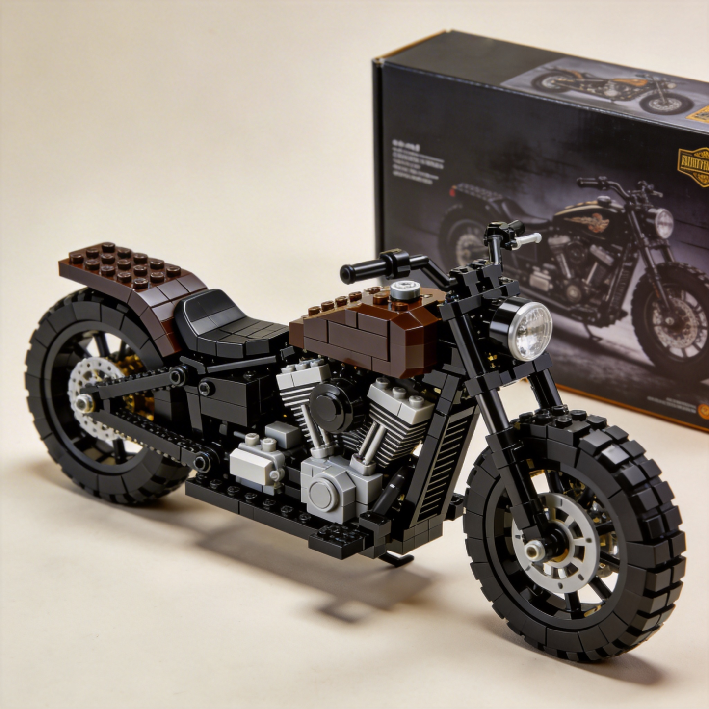   Harley-Davidson motorcycle building blocks