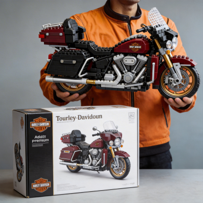 Harley-Davidson motorcycle building blocks