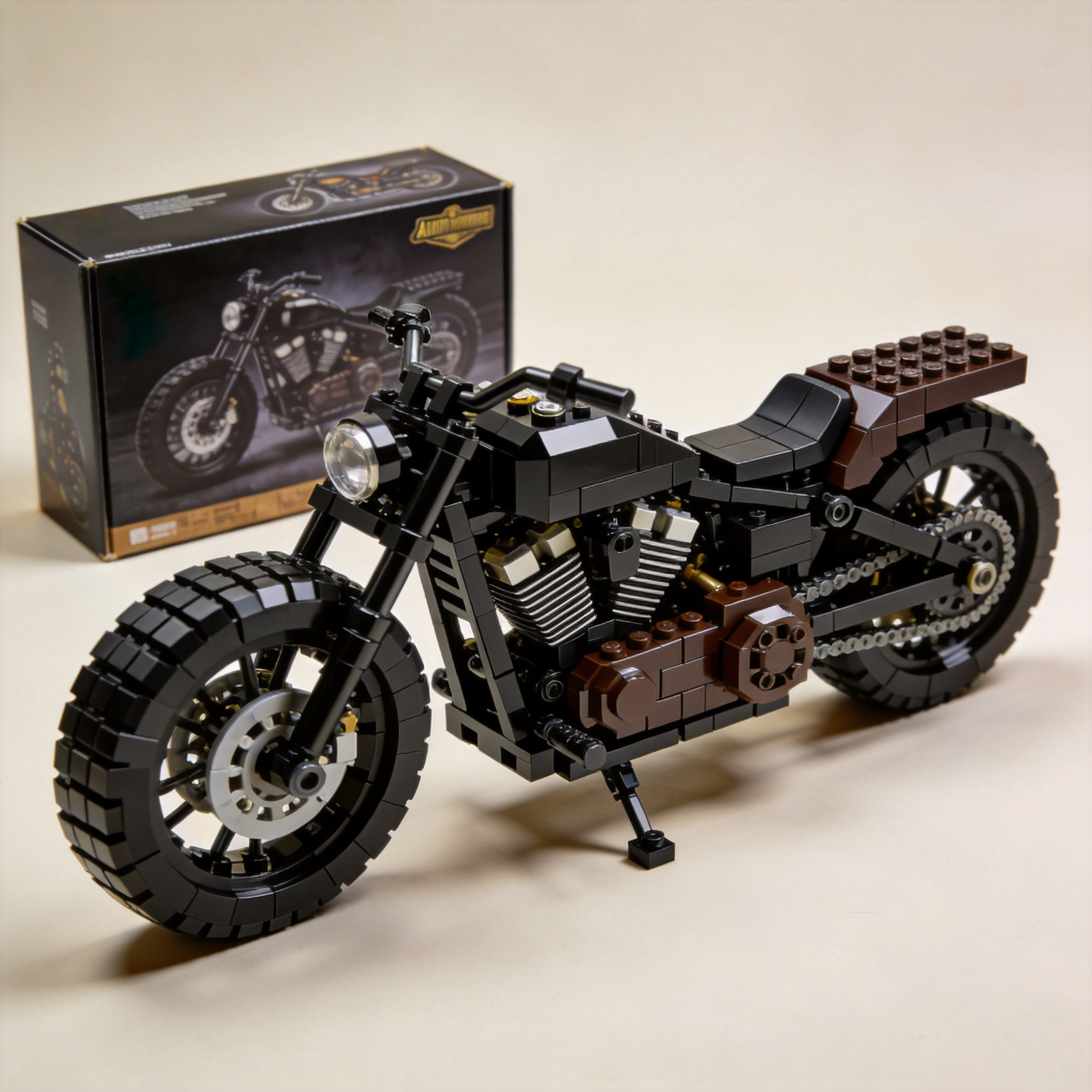   Harley-Davidson motorcycle building blocks