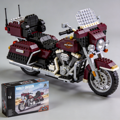 Harley-Davidson motorcycle building blocks