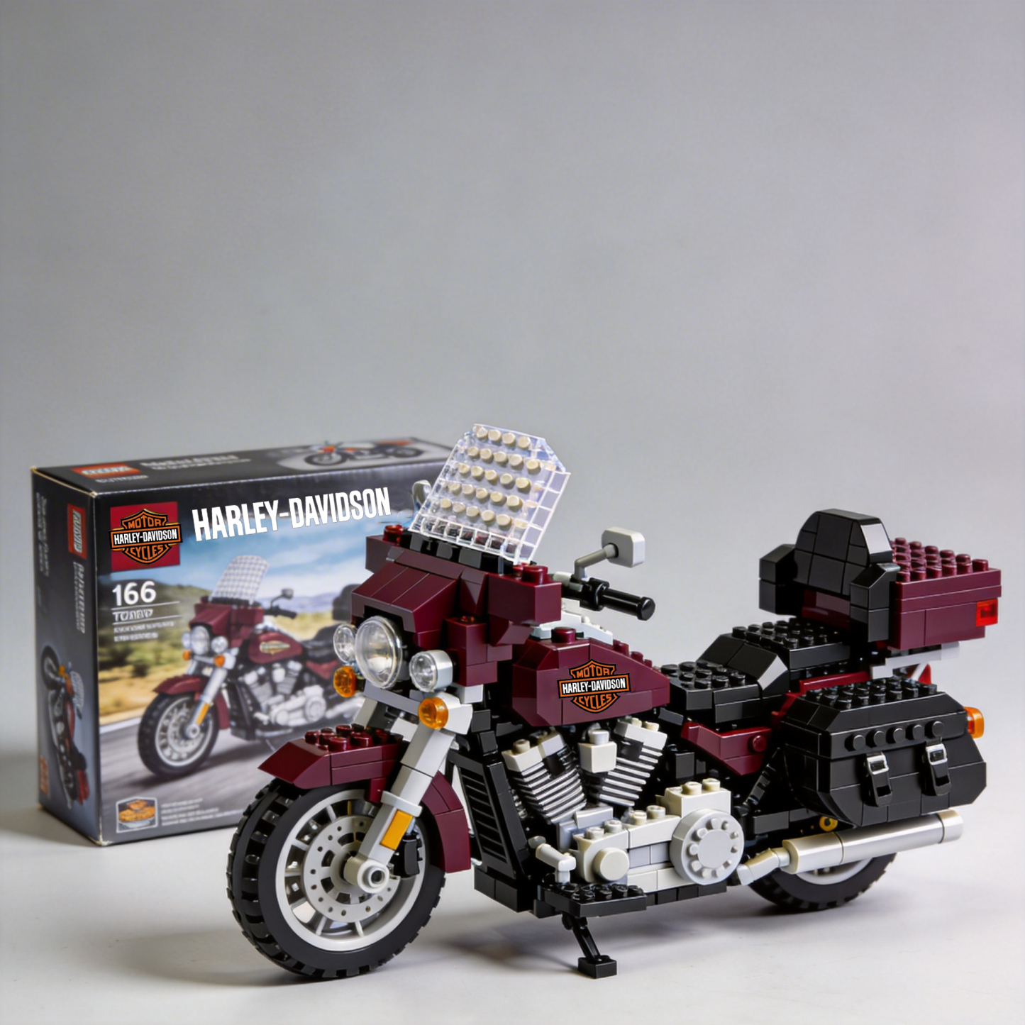 Harley-Davidson motorcycle building blocks